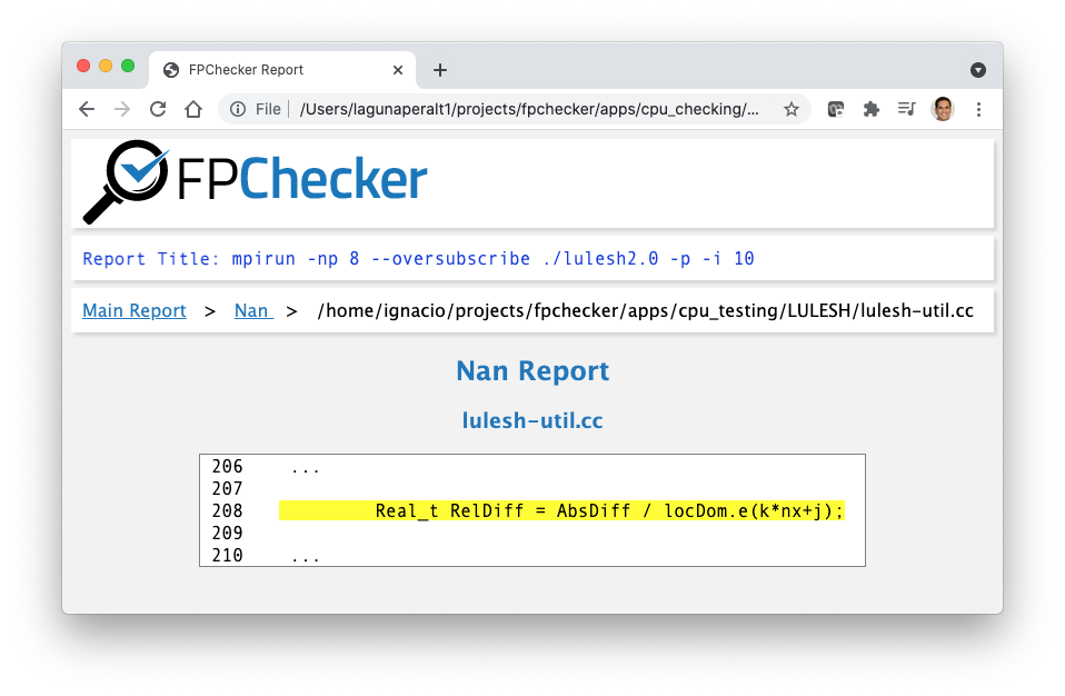 fpchecker